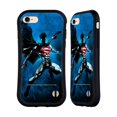 thumbnail image 1 of Head Case Designs Officially Licensed Superman DC Comics 80th Anniversary Splatter Hybrid Case Compatible with Apple iPhone 7 / 8 / SE 2020 & 2022, 1 of 7