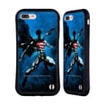 thumbnail image 1 of Head Case Designs Officially Licensed Superman DC Comics 80th Anniversary Splatter Hybrid Case Compatible with Apple iPhone 7 Plus / iPhone 8 Plus, 1 of 7