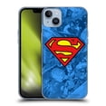 thumbnail image 1 of Head Case Designs Officially Licensed Superman DC Comics Comicbook Art Collage Soft Gel Case Compatible with Apple iPhone 14 Plus, 1 of 7