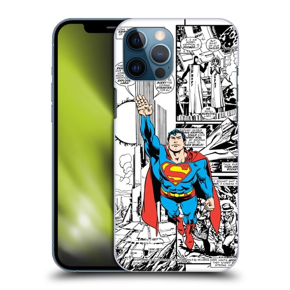 Head Case Designs Officially Licensed Superman DC Comics Comicbook Art Flight Hard Back Case Compatible with Apple iPhone 12 Pro Max
