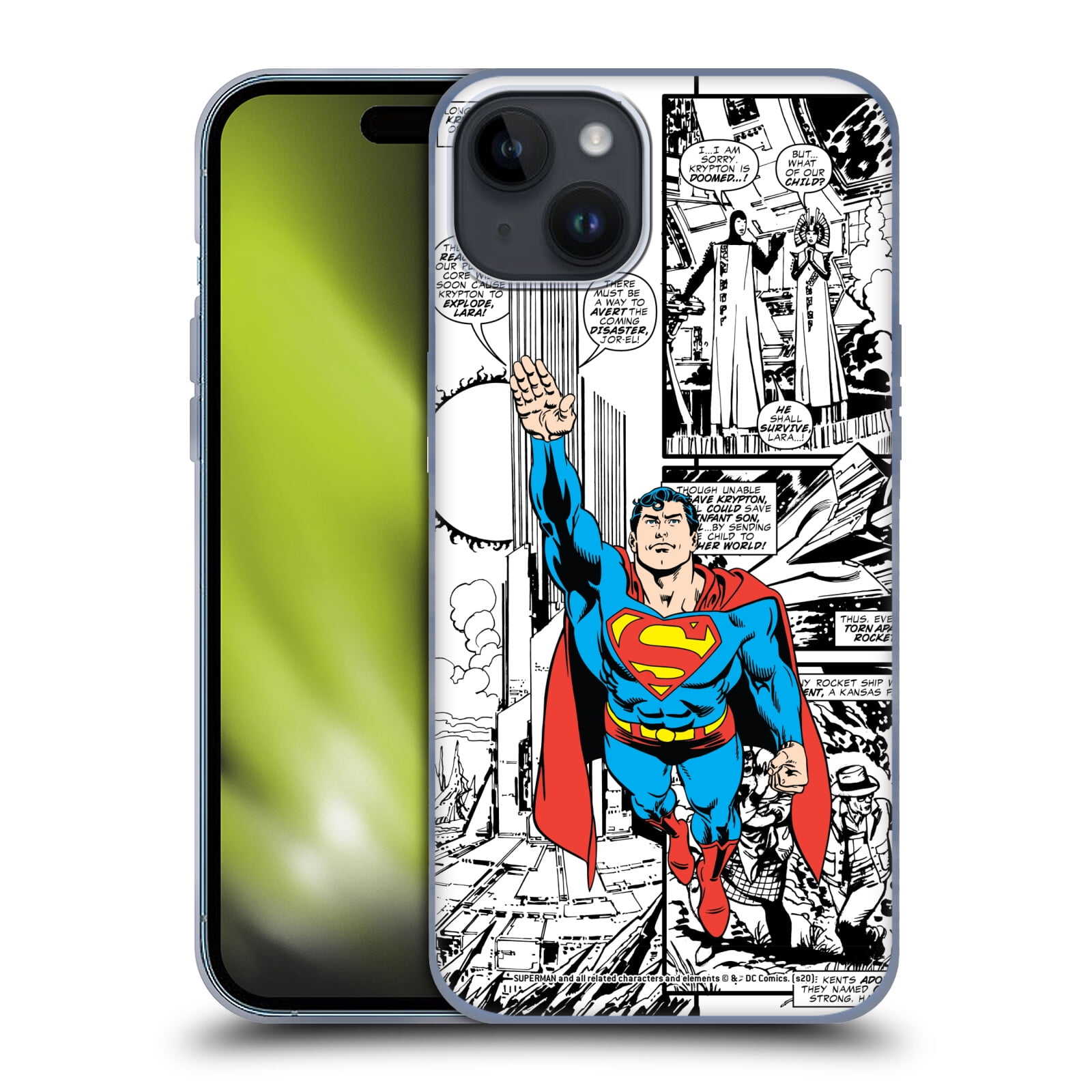 Head Case Designs Officially Licensed Superman DC Comics Comicbook