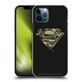 thumbnail image 1 of Head Case Designs Officially Licensed Superman DC Comics Logos Camouflage Hard Back Case Compatible with Apple iPhone 12 / iPhone 12 Pro, 1 of 7