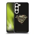thumbnail image 1 of Head Case Designs Officially Licensed Superman DC Comics Logos Camouflage Hard Back Case Compatible with Samsung Galaxy S23 5G, 1 of 7