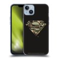 thumbnail image 1 of Head Case Designs Officially Licensed Superman DC Comics Logos Camouflage Soft Gel Case Compatible with Apple iPhone 14 Plus, 1 of 7