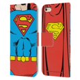 thumbnail image 1 of Head Case Designs Officially Licensed Superman DC Comics Logos Classic Costume Leather Book Wallet Case Cover Compatible with Apple iPhone 6 Plus / iPhone 6s Plus, 1 of 6