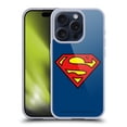 thumbnail image 1 of Head Case Designs Superman DC Comics Logos Classic Soft Gel Case for Apple iPhone 15 Pro, 1 of 7