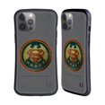 thumbnail image 1 of Head Case Designs Officially Licensed Superman DC Comics Logos Distressed Look Badge Hybrid Case Compatible with Apple iPhone 14 Pro Max, 1 of 7
