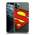 thumbnail image 1 of Head Case Designs Officially Licensed Superman DC Comics Logos Oversized Soft Gel Case Compatible with Apple iPhone 11 Pro Max, 1 of 7