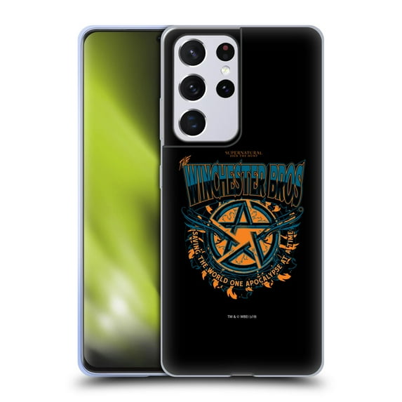 Head Case Designs Officially Licensed Supernatural Graphic Apocalypse Soft Gel Case Compatible with Samsung Galaxy S21 Ultra 5G