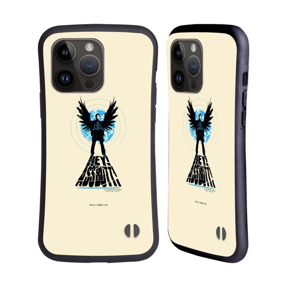 Head Case Designs Officially Licensed Supernatural Graphic Hey Ass-Butt Hybrid Case Compatible with Apple iPhone 15 Pro Max