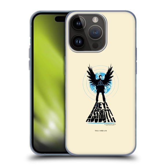 Head Case Designs Officially Licensed Supernatural Graphic Hey Ass-Butt Soft Gel Case Compatible with Apple iPhone 15 Pro