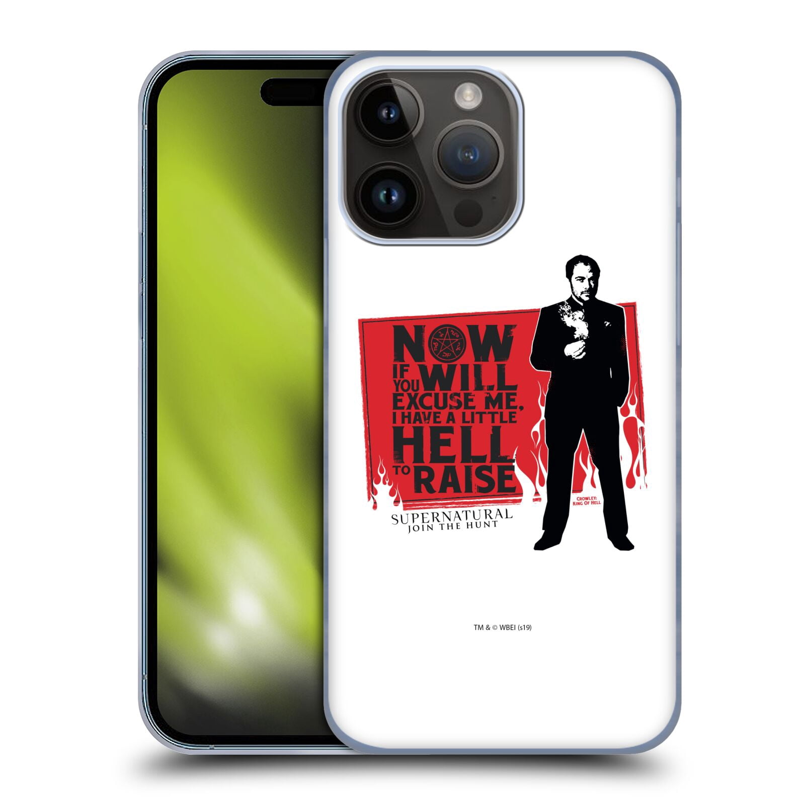 Head Case Designs Licenza Ufficiale Supernatural Sam, Dean & Castiel 2 Arte Chiave Custodia Portafoglio in Pelle Compatibile con Samsung Galaxy A14 5G