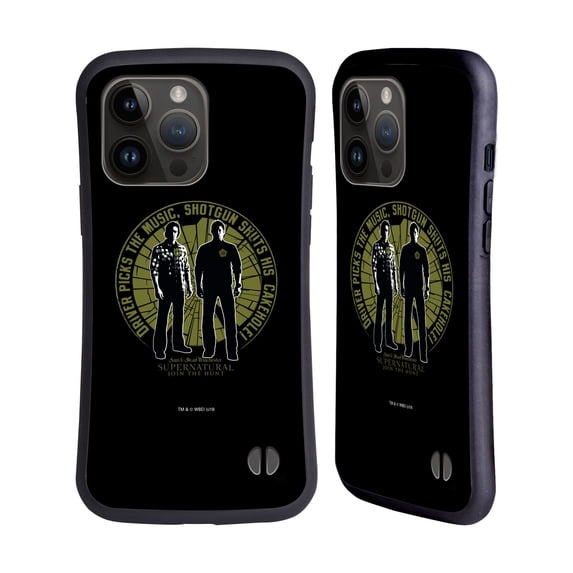 Head Case Designs Officially Licensed Supernatural Graphic Sam & Dean Hybrid Case Compatible with Apple iPhone 15 Pro Max