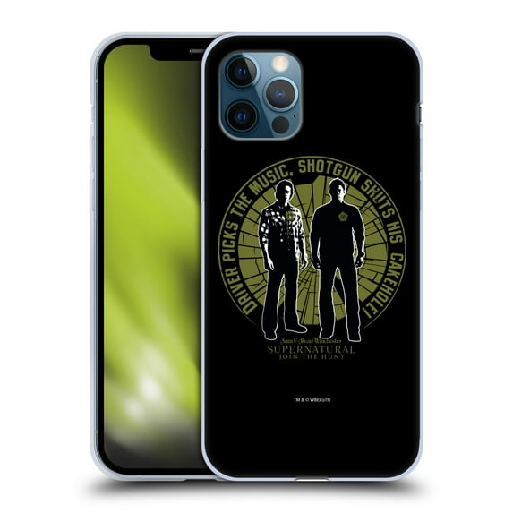 Head Case Designs Officially Licensed Supernatural Graphic Sam & Dean Soft Gel Case Compatible with Apple iPhone 12 / iPhone 12 Pro
