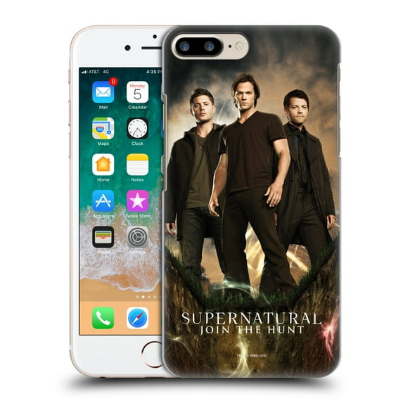 Head Case Designs Officially Licensed Supernatural Key Art Sam, Dean & Castiel 2 Hard Back Case Compatible with Apple iPhone 7 Plus / iPhone 8 Plus