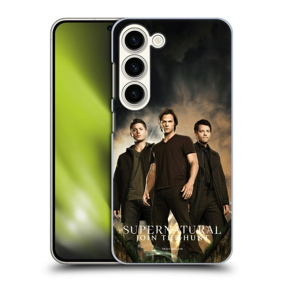 Head Case Designs Officially Licensed Supernatural Key Art Sam, Dean & Castiel 2 Hard Back Case Compatible with Samsung Galaxy S23 5G