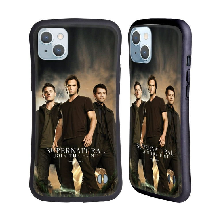 Head Case Designs Officially Licensed Supernatural Key Art Sam, Dean &  Castiel 2 Hybrid Case Compatible with Apple iPhone 14 Plus
