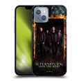 thumbnail image 1 of Head Case Designs Officially Licensed Supernatural Key Art Sam, Dean, Castiel & Crowley Hard Back Case Compatible with Apple iPhone 14, 1 of 7