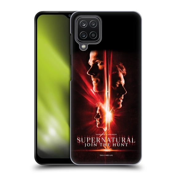 Head Case Designs Officially Licensed Supernatural Key Art Sam, Dean & Castiel Hard Back Case Compatible with Samsung Galaxy A12 (2020)