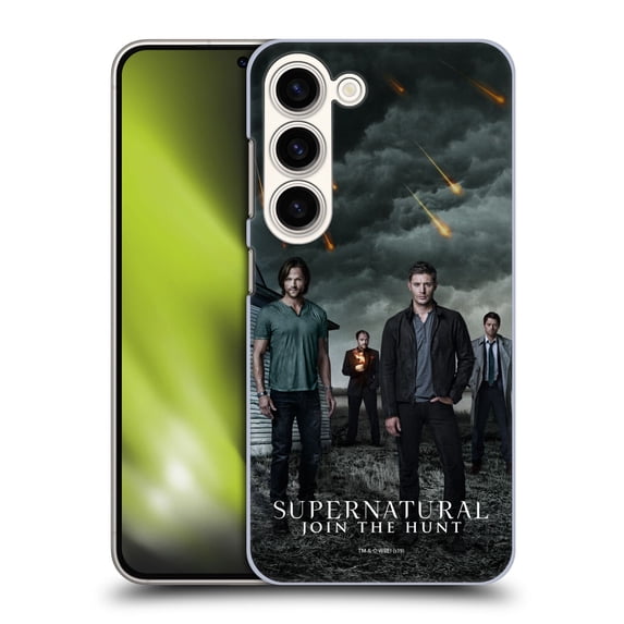 Head Case Designs Officially Licensed Supernatural Key Art Season 12 Group Hard Back Case Compatible with Samsung Galaxy S23 5G