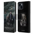 thumbnail image 1 of Head Case Designs Officially Licensed Supernatural Key Art Season 12 Group Leather Book Wallet Case Cover Compatible with Apple iPhone 15, 1 of 6