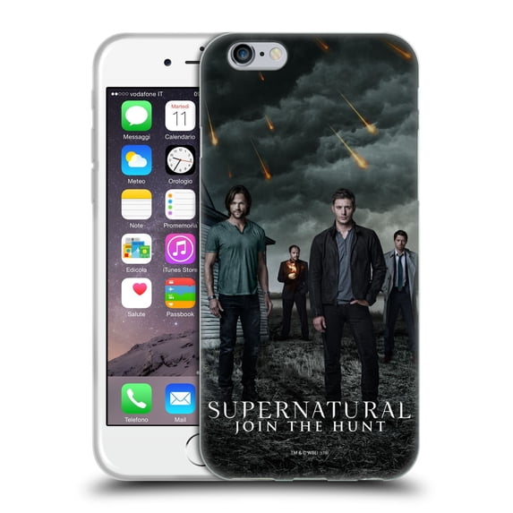 Head Case Designs Officially Licensed Supernatural Key Art Season 12 Group Soft Gel Case Compatible with Apple iPhone 6 / iPhone 6s