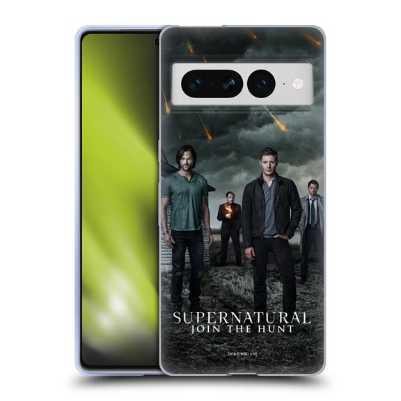Head Case Designs Supernatural Key Art Season 12 Group Soft Gel Case for Google Pixel 7 Pro