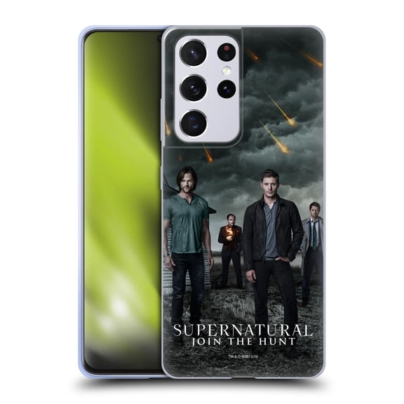 Head Case Designs Officially Licensed Supernatural Key Art Season 12 Group Soft Gel Case Compatible with Samsung Galaxy S21 Ultra 5G
