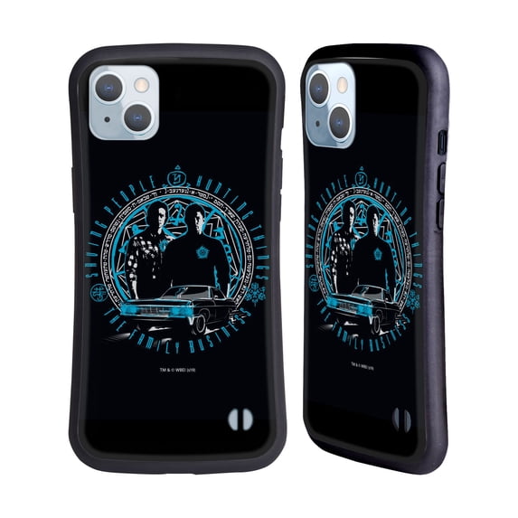 Head Case Designs Officially Licensed Supernatural Vectors Dean & Sam Business Hybrid Case Compatible with Apple iPhone 14 Plus