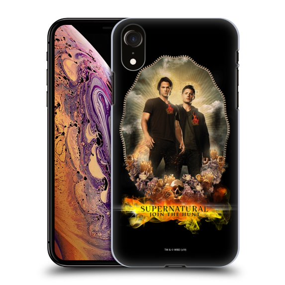 Head Case Designs Officially Licensed Supernatural Vectors Dean & Sam Halo Hard Back Case Compatible with Apple iPhone XR