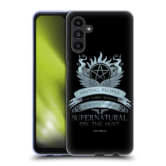 Head Case Designs Officially Licensed Supernatural Vectors Saving People Logo Soft Gel Case Compatible with Samsung Galaxy A13 5G (2021)