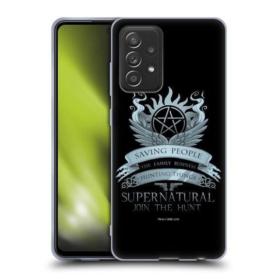 Head Case Designs Officially Licensed Supernatural Vectors Saving People Logo Soft Gel Case Compatible with Samsung Galaxy A52 / A52s / 5G (2021)