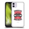 thumbnail image 1 of Head Case Designs Officially Licensed Supernatural Vectors Winchester Brothers 2 Hard Back Case Compatible with Apple iPhone 11, 1 of 7