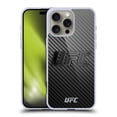 thumbnail image 1 of Head Case Designs UFC Logo Carbon Fiber Soft Gel Case for Apple iPhone 16 Pro Max, 1 of 7