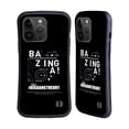 thumbnail image 1 of Head Case Designs Officially Licensed The Big Bang Theory Bazinga Physics Hybrid Case Compatible with Apple iPhone 15 Pro Max, 1 of 7
