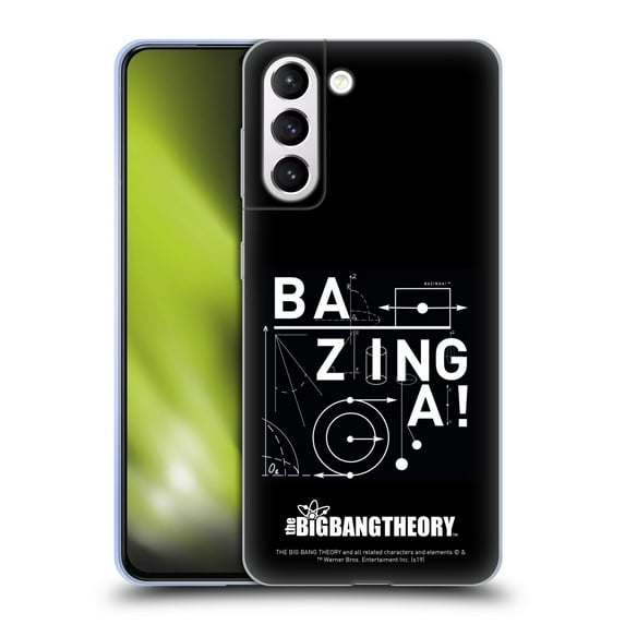 Head Case Designs Officially Licensed The Big Bang Theory Bazinga Physics Soft Gel Case Compatible with Samsung Galaxy S21+ 5G