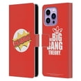 thumbnail image 1 of Head Case Designs Officially Licensed The Big Bang Theory Bazinga Pop Art Leather Book Wallet Case Cover Compatible with Apple iPhone 14 Pro Max, 1 of 6