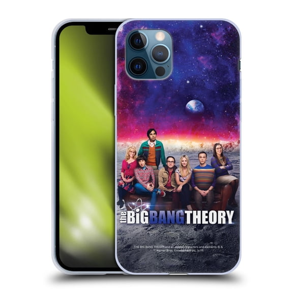 Head Case Designs Officially Licensed The Big Bang Theory Key Art Season 11 A Soft Gel Case Compatible with Apple iPhone 12 / iPhone 12 Pro