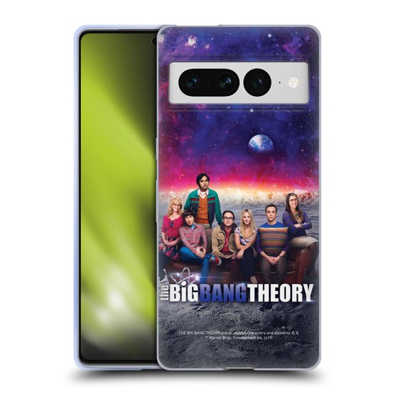 Head Case Designs Officially Licensed The Big Bang Theory Key Art Season 11 A Soft Gel Case Compatible with Google Pixel 7 Pro