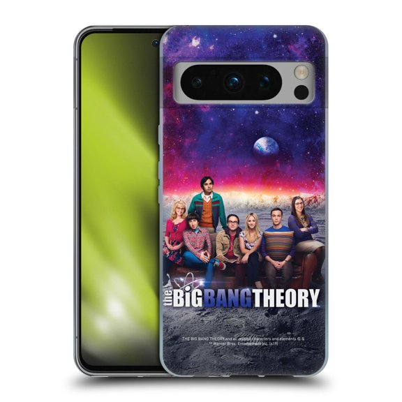 Head Case Designs Officially Licensed The Big Bang Theory Key Art Season 11 A Soft Gel Case Compatible with Google Pixel 8 Pro
