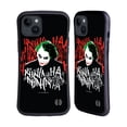 thumbnail image 1 of Head Case Designs Officially Licensed The Dark Knight Graphics Joker Laugh Hybrid Case Compatible with Apple iPhone 15 Plus, 1 of 7
