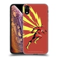 thumbnail image 1 of Head Case Designs Officially Licensed The Flash DC Comics Fast Fashion Running Soft Gel Case Compatible with Apple iPhone XR, 1 of 7