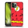 thumbnail image 1 of Head Case Designs Officially Licensed The Flash DC Comics Logo Costume Soft Gel Case Compatible with Apple iPhone 11 Pro, 1 of 7
