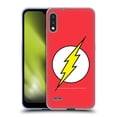 thumbnail image 1 of Head Case Designs Officially Licensed The Flash DC Comics Logo Plain Soft Gel Case Compatible with LG LG K22, 1 of 7