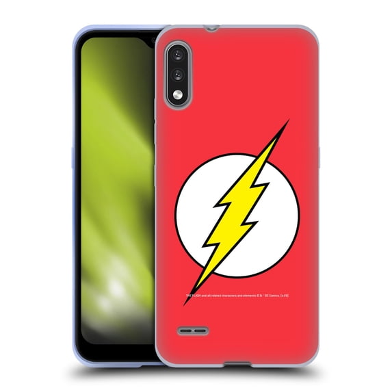 Head Case Designs Officially Licensed The Flash DC Comics Logo Plain Soft Gel Case Compatible with LG LG K22