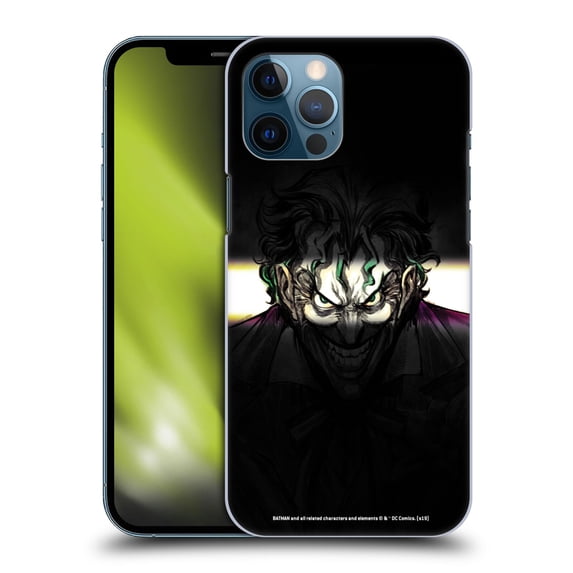 Head Case Designs Officially Licensed The Joker DC Comics Character Art Arkham Asylum Hard Back Case Compatible with Apple iPhone 12 Pro Max