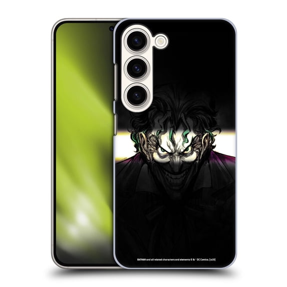 Head Case Designs Officially Licensed The Joker DC Comics Character Art Arkham Asylum Hard Back Case Compatible with Samsung Galaxy S23 5G