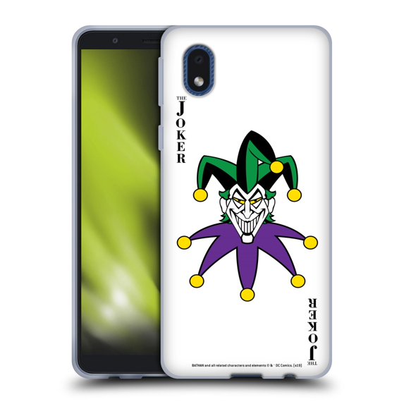 Head Case Designs Officially Licensed The Joker DC Comics Character Art Card Soft Gel Case Compatible with Samsung Galaxy A01 Core (2020)