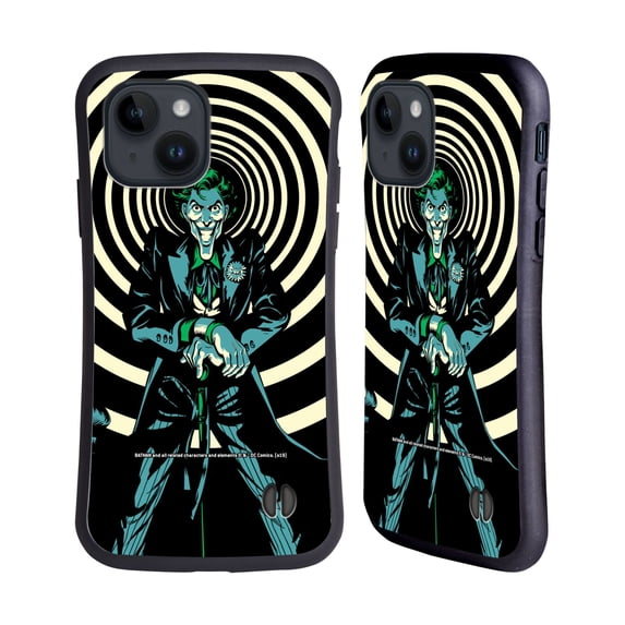 Head Case Designs Officially Licensed The Joker DC Comics Character Art Grin Hybrid Case Compatible with Apple iPhone 15