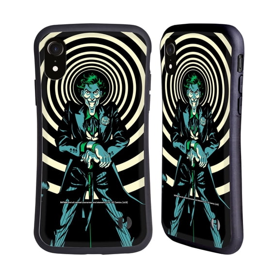 Head Case Designs Officially Licensed The Joker DC Comics Character Art Grin Hybrid Case Compatible with Apple iPhone XR